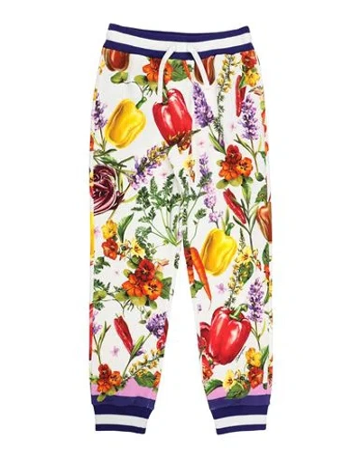 Dolce & Gabbana Babies'  Toddler Girl Pants White Size 4 Cotton