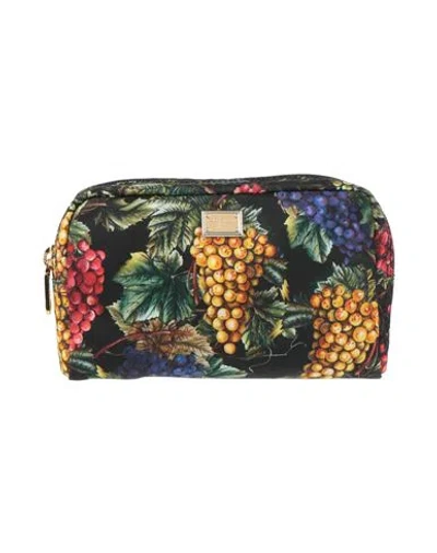 Dolce & Gabbana Woman Pouch Black Size - Polyamide, Viscose, Cotton
