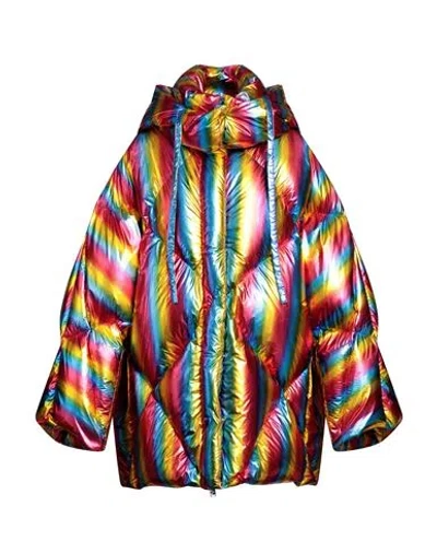Dolce & Gabbana Woman Puffer Red Size 4 Polyamide
