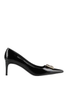 Dolce & Gabbana Woman Pumps Black Size 5 Leather In Black