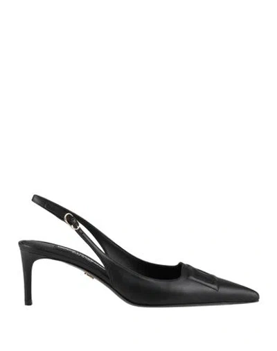 Dolce & Gabbana Woman Pumps Black Size 7 Calfskin
