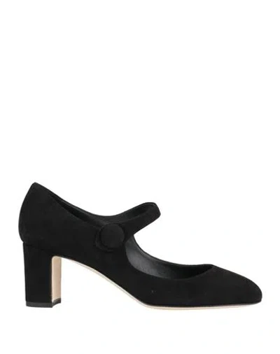 Dolce & Gabbana Woman Pumps Black Size 7.5 Leather