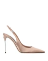 Dolce & Gabbana Dolce&gabbana Pointed Toe Slingback Stiletto Pump In Pink