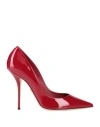 Dolce & Gabbana Woman Pumps Red Size 8.5 Soft Leather