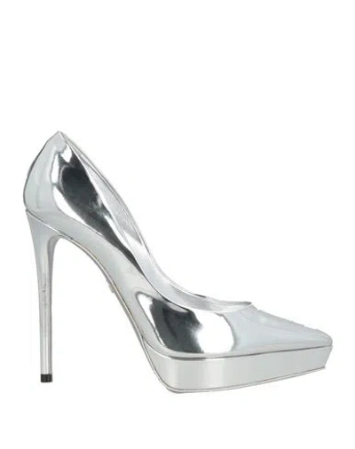 Dolce & Gabbana Woman Pumps Silver Size 5.5 Calfskin