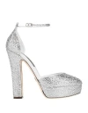 Dolce & Gabbana Woman Pumps White Size 11.5 Viscose, Silk