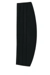 Dolce & Gabbana Women Black Satin Smoking Band In Multicolor