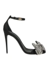 Dolce & Gabbana Rhinestone Decorative High-heeled Sandals
