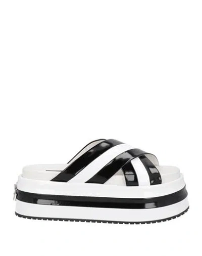 Dolce & Gabbana Woman Sandals White Size 7 Soft Leather