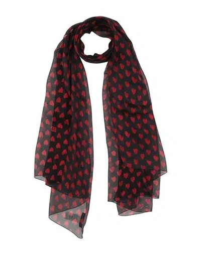 Dolce & Gabbana Woman Scarf Black Size - Silk