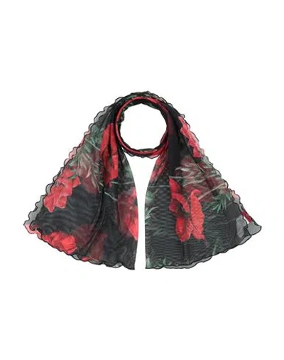 Dolce & Gabbana Woman Scarf Black Size - Polyamide, Elastane