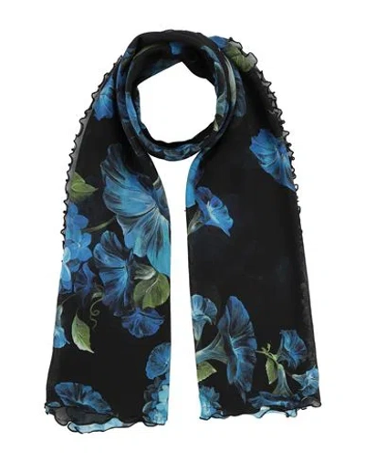 Dolce & Gabbana Woman Scarf Black Size S Polyamide