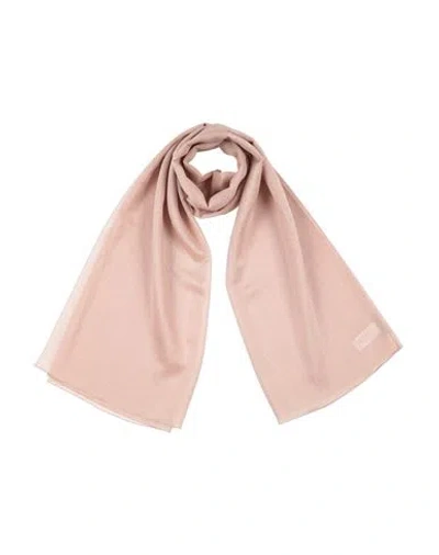 Dolce & Gabbana Woman Scarf Blush Size - Silk, Polyester In Brown