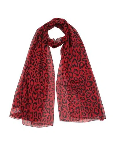 Dolce & Gabbana Woman Scarf Red Size - Silk