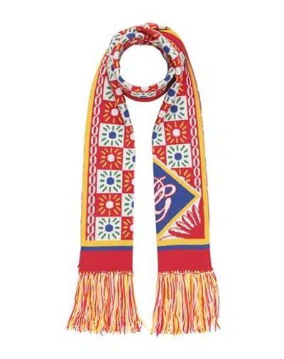 Dolce & Gabbana Woman Scarf Red Size - Virgin Wool, Cashmere