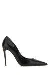 Dolce & Gabbana Black Python Pumps In Multicolor