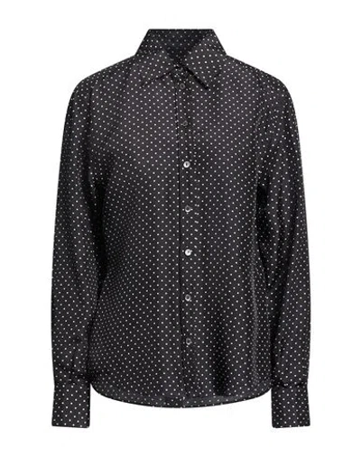 Dolce & Gabbana Woman Shirt Black Size 10 Silk