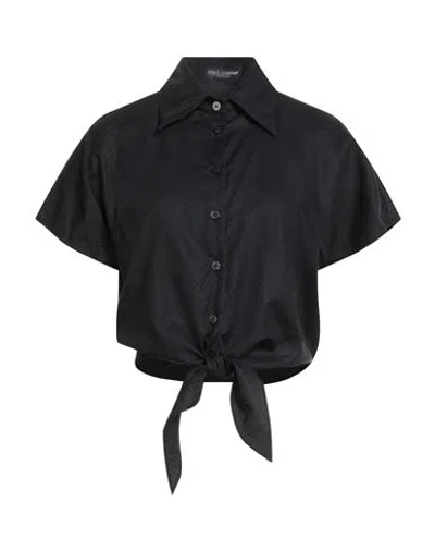 Dolce & Gabbana Woman Shirt Black Size 4 Cotton