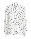 Dolce & Gabbana Woman Shirt Ivory Size 12 Silk In White