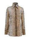 Dolce & Gabbana Woman Shirt Off White Size 8 Silk, Elastane In Off White