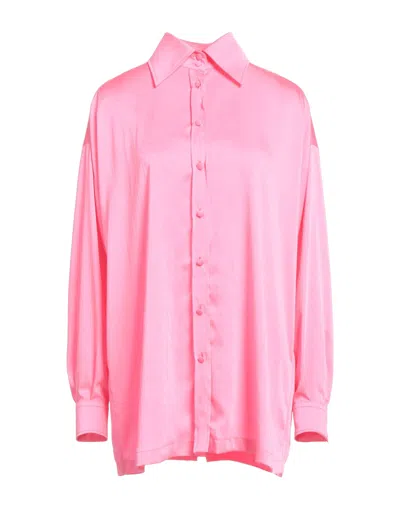 Dolce & Gabbana Woman Shirt Pink Size 8 Polyester