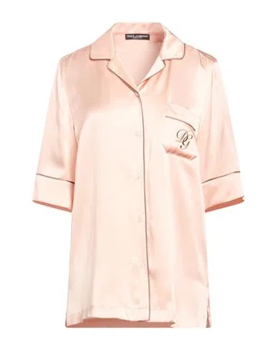 Dolce & Gabbana Woman Shirt Pink Size 8 Silk