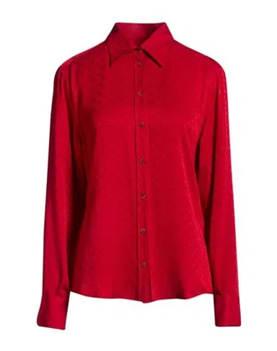 Dolce & Gabbana Woman Shirt Red Size 10 Silk