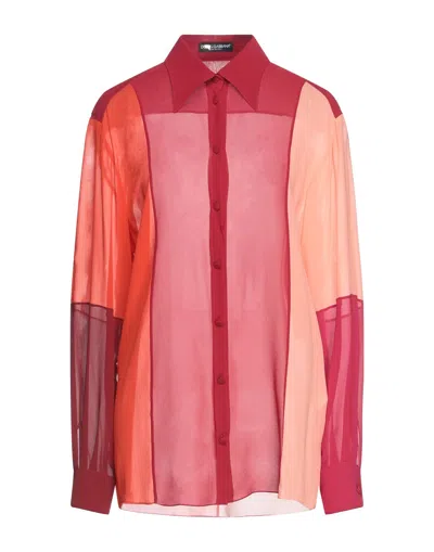 Dolce & Gabbana Shirts In Red
