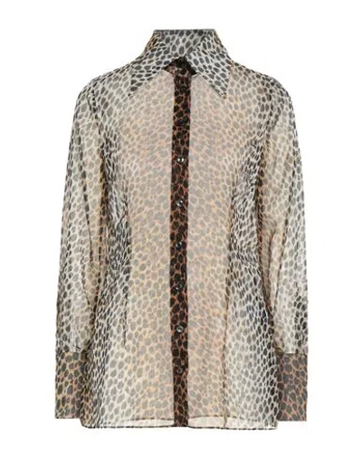 Dolce & Gabbana Woman Shirt White Size 4 Polyester In Multi