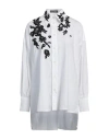 Dolce & Gabbana Dolce&gabbana Floral Lace High-low Button-up Shirt In White