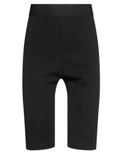 Dolce & Gabbana Woman Shorts & Bermuda Shorts Black Size 2 Viscose, Polyamide, Elastane