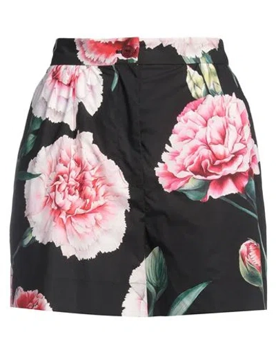 Dolce & Gabbana Woman Shorts & Bermuda Shorts Black Size 8 Cotton