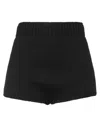 Dolce & Gabbana Woman Shorts & Bermuda Shorts Black Size 8 Cashmere In Black