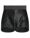 Dolce & Gabbana Woman Shorts & Bermuda Shorts Black Size 8 Polyester, Polyamide, Elastane In Black