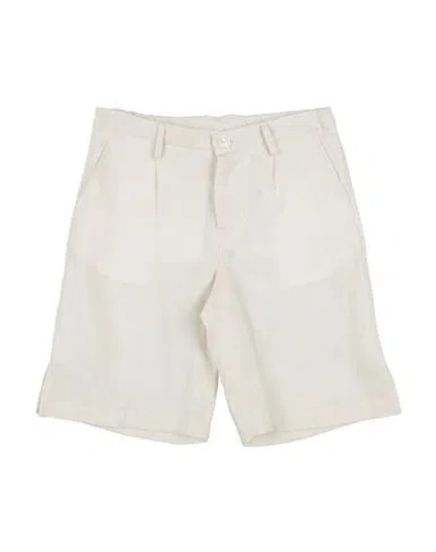 Dolce & Gabbana Babies'  Toddler Girl Shorts & Bermuda Shorts Ivory Size 4 Linen, Polyester In White