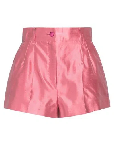 Dolce & Gabbana Woman Shorts & Bermuda Shorts Pink Size 10 Silk