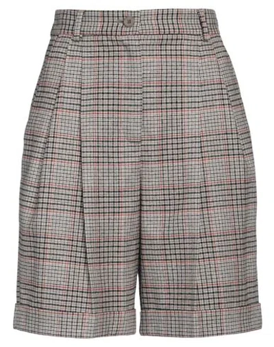 Dolce & Gabbana Woman Shorts & Bermuda Shorts Sand Size 6 Wool, Polyester, Polyamide, Elastane In Beige