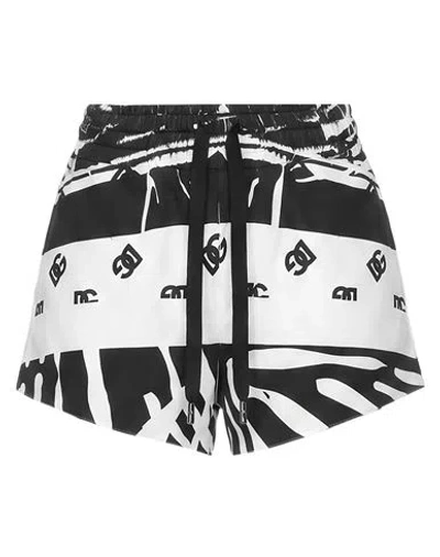 Dolce & Gabbana Woman Shorts & Bermuda Shorts White Size 0 Cotton, Polyester