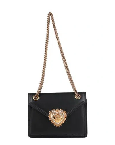 Dolce & Gabbana Woman Shoulder Bag Black Size - Calfskin