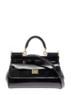 Dolce & Gabbana Sicily Small Handbag In Black