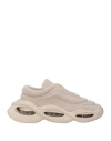 Dolce & Gabbana Woman Sneakers Beige Size 8.5 Polyester, Viscose