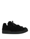 Dolce & Gabbana Woman Sneakers Black Size 7 Textile Fibers In Black