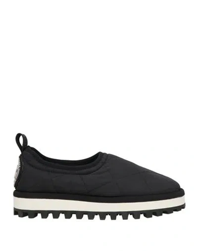 Dolce & Gabbana Woman Sneakers Black Size 8.5 Textile Fibers