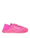 Dolce & Gabbana Slip On Ns1 In A Mix Of Materials In Pink