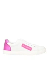 Dolce & Gabbana Woman Sneakers White Size 5 Soft Leather In White