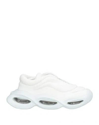 Dolce & Gabbana Woman Sneakers White Size 5.5 Polyester, Viscose