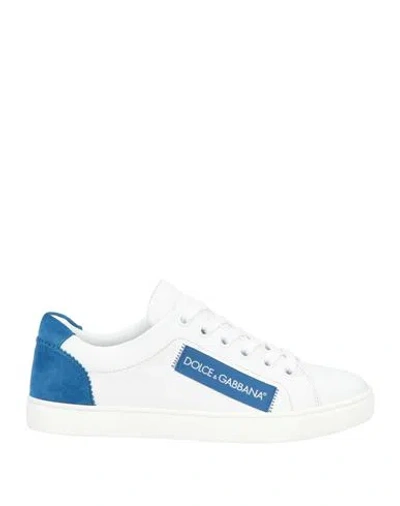 Dolce & Gabbana Woman Sneakers White Size 5 Leather