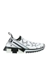 Dolce & Gabbana Woman Sneakers White Size 6.5 Textile Fibers In White