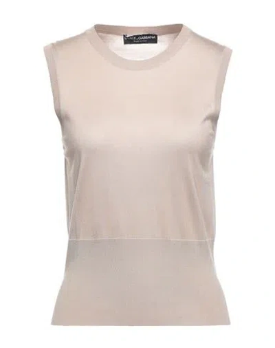 Dolce & Gabbana Sweaters In Beige