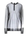 Dolce & Gabbana Woman Sweater Black Size 12 Polyester In Black